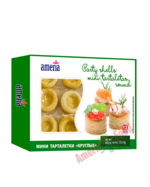 Ameria pastry shells mini tartlets Round 12x12x60g