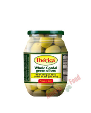 Iberica Whole Green Giant Olives 6x997ml