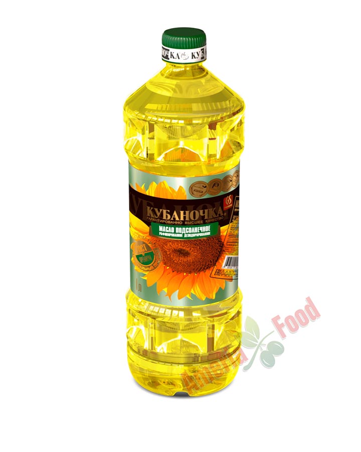 Kubanochka sunflower oil refined deodorized