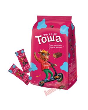 Torero candy wafers Funny Tosha caramel flavored 6x500gr