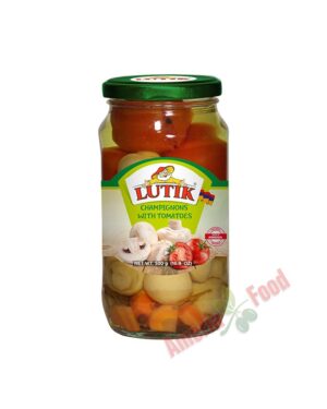 Lutik Pickled Champignons with tomatoes
