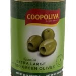 Coopoliva Green Pitted Olives 24x385gr
