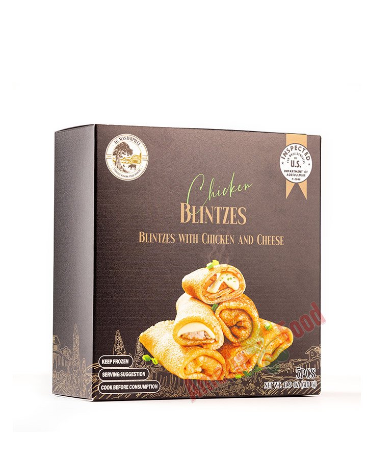 AG Masterpiece Blintzes with Chicken and Cheese